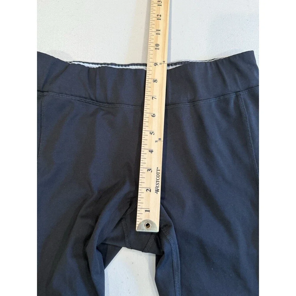 Champion Duo Dry Athletic Capris Women Medium Black Gym Athleisure Travel Yoga